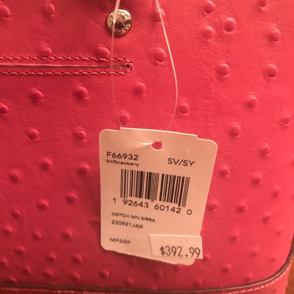 Coach Pink Mini Handbag - Picture 3 of 5